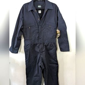 Keys Unlined Jumpsuit NWT women's M short blue